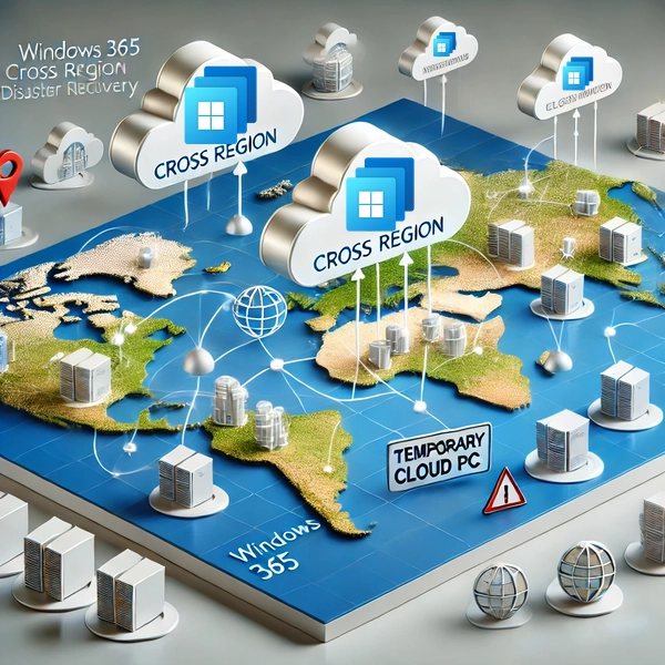 Failover and failback a cloudpc